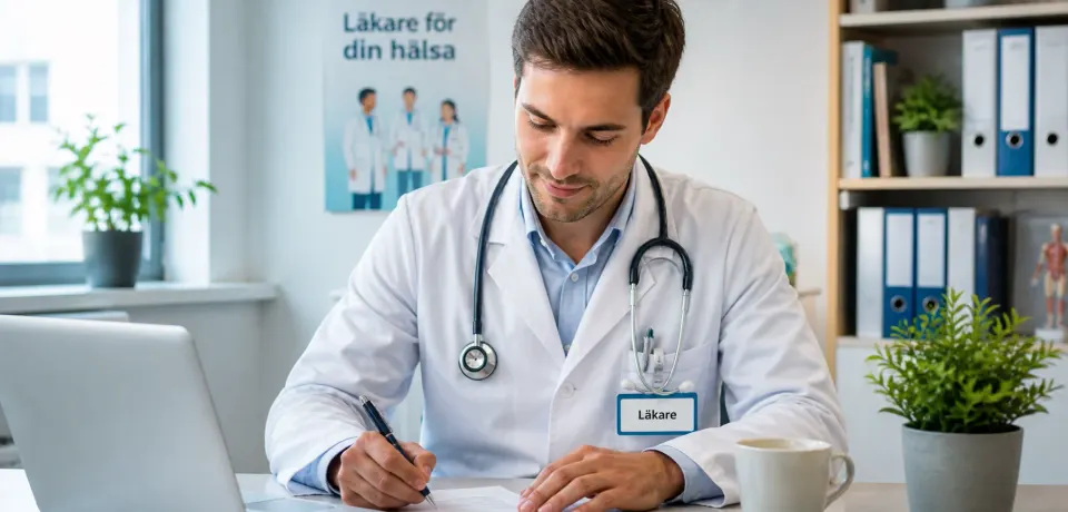 Skriva personligt brev som läkare